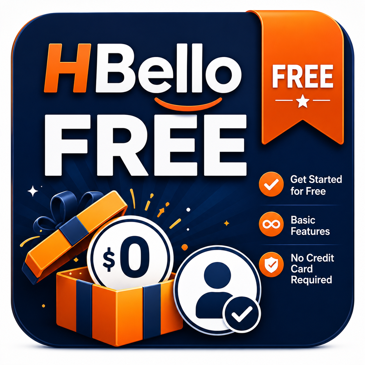HBello Free logo